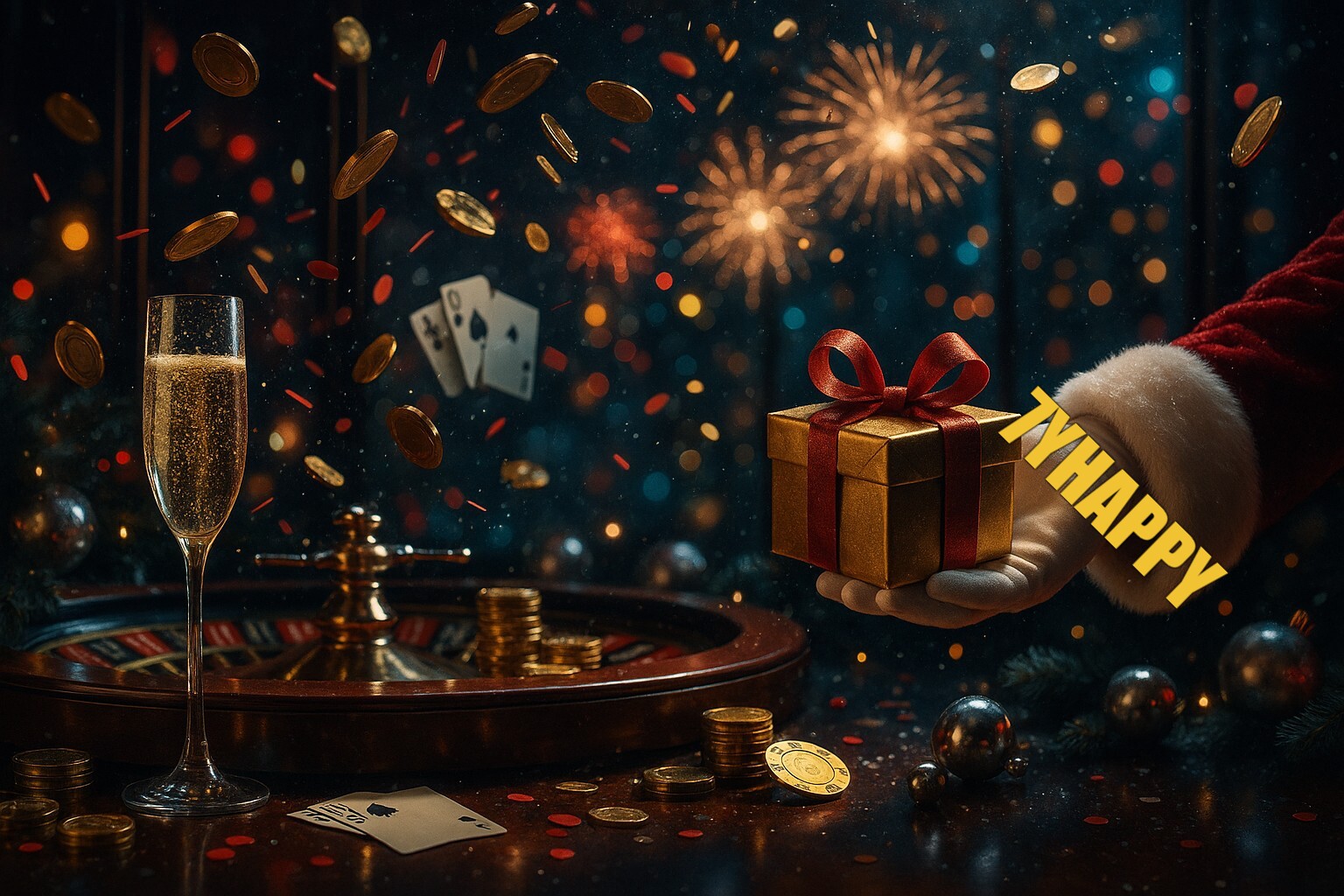 Promoções de Ano Novo no 7YHAPPY